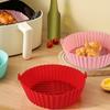 Silicone Air Fryer Pot Tray Prevents Residue BPA-Free Silicone Fryer Liner Replacement