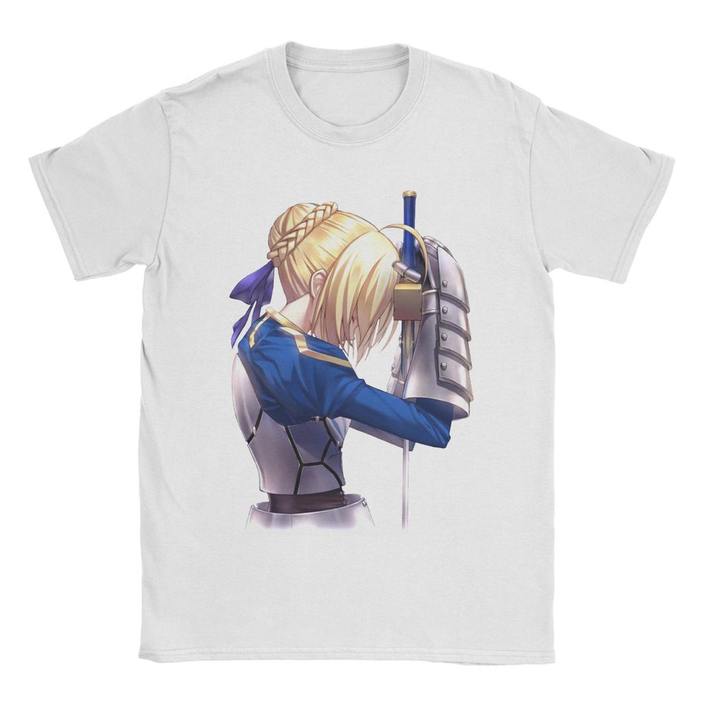 Футболки Jeanne Alter Avenger из чистого хлопка, оригинальные футболки с круглым вырезом Fate Stay Night Fgo, одежда с коротким рукавом 4XL 5XL