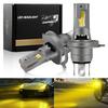 Супер Яркий H4 LED Яркий и Интенсивный для и 12В IP65 Длинные Фары, Желтый, Автомобили, Мотоциклы, Мотоциклы с Двойным Светом, Лампы, Переключение Дальний/Ближний,