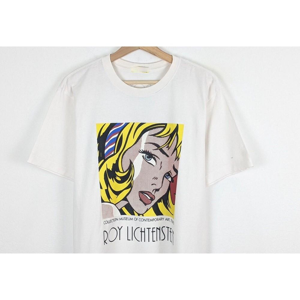 Vintage Roy Lichtenstein Art Cotton Shirt Unisex Concert S to 5XL EL0284 Unisex T-Shirt