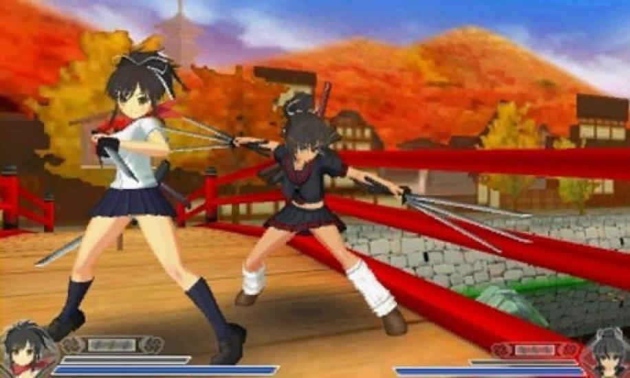 Senran Kagura 2 3DS -Алый- -