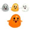Glitter Ghost Squeeze Toy Stress Relief Transparent Ghost Squeeze Toy Slow Rising Decompression Sensory Fidget Toy Halloween Party