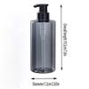 Cylinder Soap Dispenser Refillable Lotion Container Journey Pump Bottle Dispenser  Bathroom