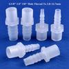10 dona G1/8" 1/4" 3/8" dan 2,8~12,7 mm gacha PP Pagoda To'g'ridan-to'g'ri ulagich Akvarium Bakining Barb Qo'shilmalari Havo Nasosi Adapteri Sug'orish Tizimi Bog' Suv Shlangi Qo'shilmasi