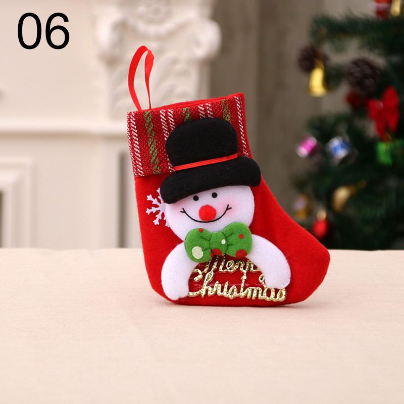 Christmas Sockings Christmas Gift Bags Decorations Christmas Holiday Gifts Christmas Tree Decorations Gift Packaging Bags