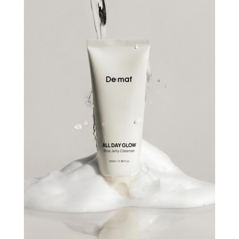 Demaf Morning Moisturizing Routine Set  Gel Cleanser 150ml+universal Foundation 155ml+cream 50ml 