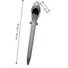 Plastic Animal Pen Round Body Stress Relieving Pen Shark Shaped Ballpoint Pen  Office Use