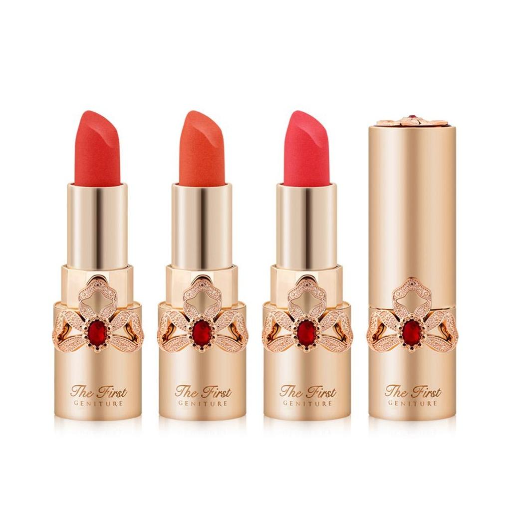 Ohui Первая губная помада Genature Sheer Velvet (Розовый коралл) / Мягкий, высокопигментированный, 24-часовой стойкости