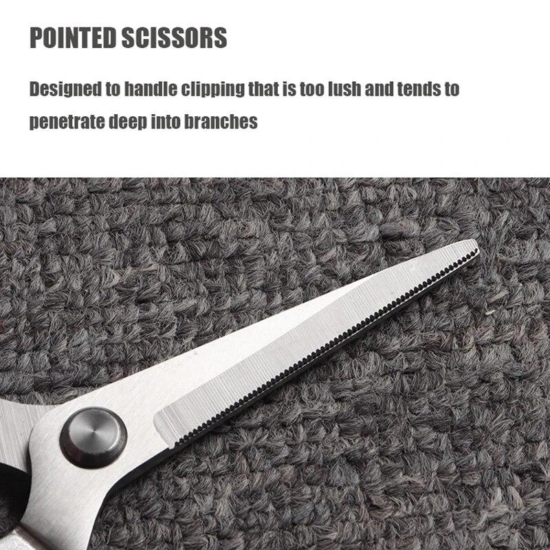 Ножницы из нержавеющей стали, садовые инструменты, ножницы из цинкового сплава, ножницы для фруктовых деревьев, грубые ветки