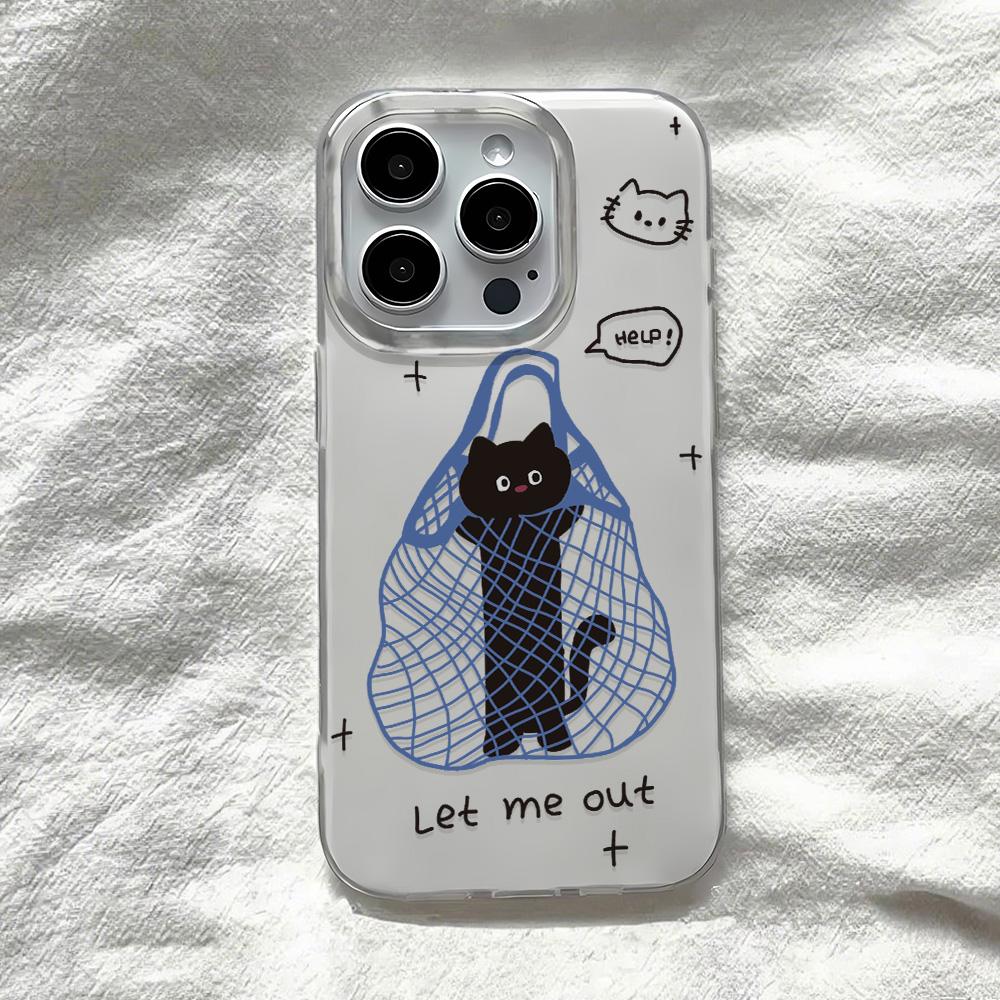 Расписной чехол для телефона для iPhone 12 13 15 16 iPhone 16 12 13 14 15 Pro 14 15 16 Pro Max Полное покрытие Противоударный Защита от отпечатков пальцев Свежий стиль Защитный чехол