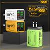 Быстрое зарядное устройство PD240W в стиле меха: 4 порта USB и 2 порта Type-C, Совместимость с устройствами Apple и Huawei