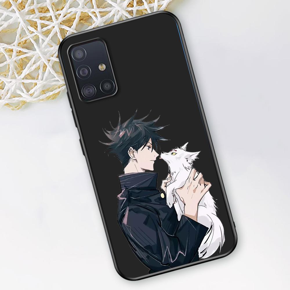 Крутой чехол для телефона с изображением аниме дзюдзюцу кайсен для Samsung Galaxy A12 A52 A51 A32 A21s A71 A02s A22 A31 A72 A41 A02 A42, черный чехол из ТПУ
