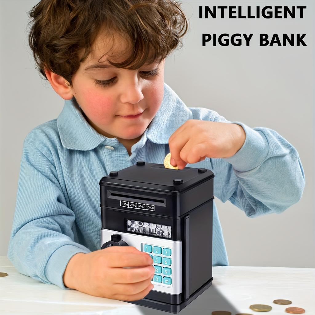 Комбинированные копилки. Банкомат для сбережений. Банкомат. Автоматический сейф. Электронные денежные ящики. Депозитные коробки. Копилки. Рождественские подарки.