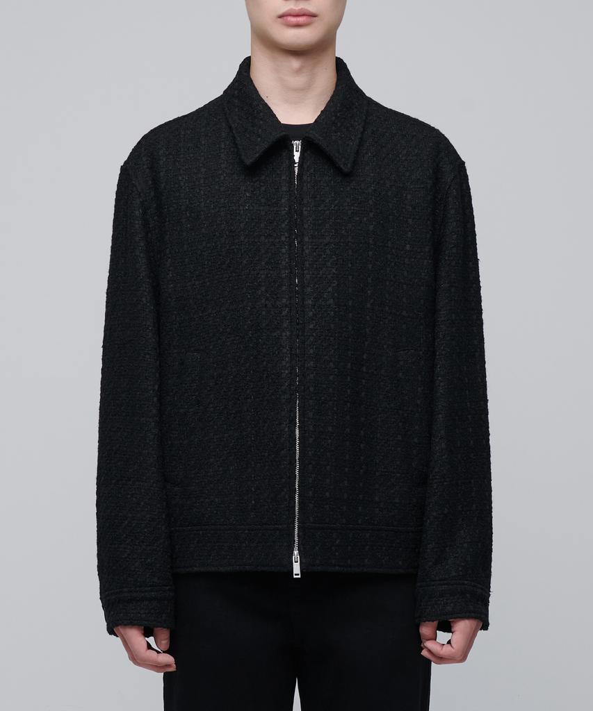 Musinsa Standard Tweed Minimal Jacket [Black]