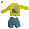 Toys Top Accessories 1/6 Dolls Clothes Handmade Hoodies Doll Sweatshirt Outfits Doll Shorts Skirt