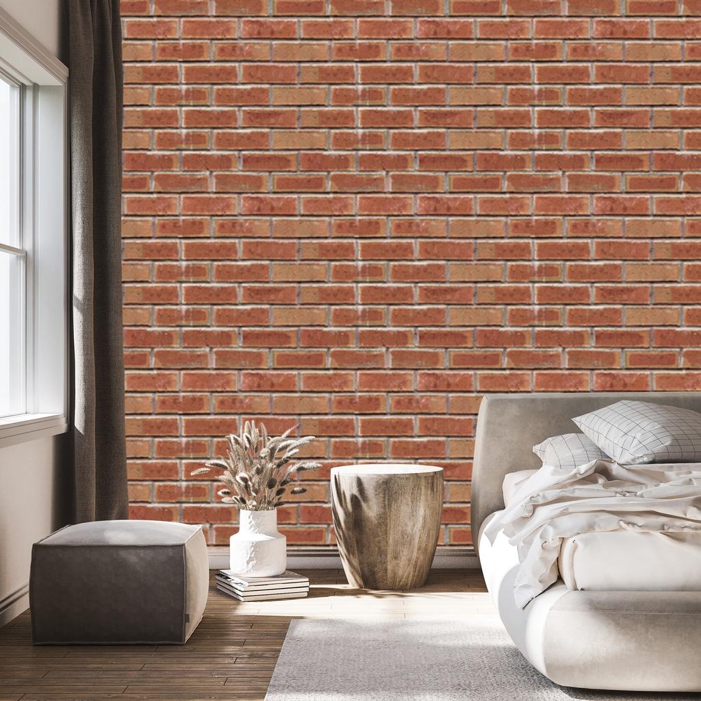 Brick Wall Wallpaper 3D Bricks for Living Room and Bedroom 50x1000