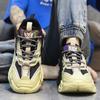 Панк Мужская повседневная обувь Новые кроссовки Мужские 2024 Массивные кроссовки для ходьбы Трендовые кроссовки для бега Баскетбол Уличные удобные