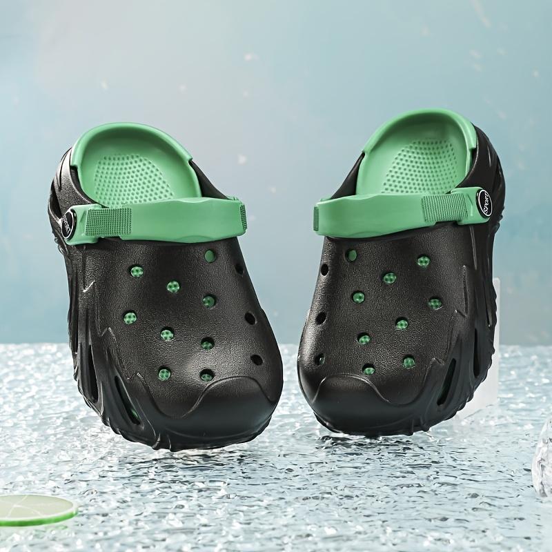 high qualityBoys' Lightweight Breathable Clogs - Summer with Soft Sole, Cushioned Beach Shoes Suitable for Outdoor, & Daily Wear - Easy-Clean Casual