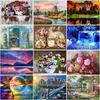 DIY 5D Diamond Painting Flower Full Round Drill Cross Stitch Kits Diamond Embroidery