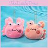 Crayfish Oysters Octopus Marine Creatures Stuffed Toy Keychain Backpack Decor