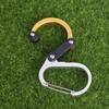 Carabiner Clip and Hook 360 Rotation Buckle Climb Hook Clip Keyring Carabiner for Purse Stroller and Backpack
