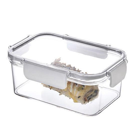 1/3 шт. прозрачная коробка для еды герметичный контейнер для ланча с крышкой без BPA прозрачный штабелируемый пыленепроницаемый контейнер для хранения еды, пригодный для мытья в посудомоечной машине
