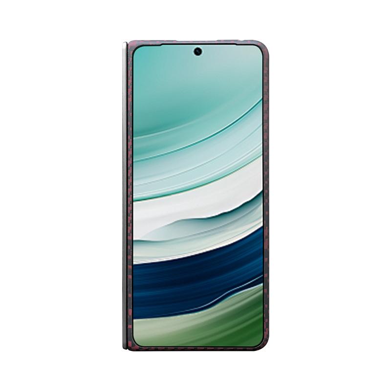 Применимо к Huawei Mate X5 Чехол для мобильного телефона из кевлара, новый улучшенный центральный шарнир, защитный чехол для складного экрана из арамидного волокна
