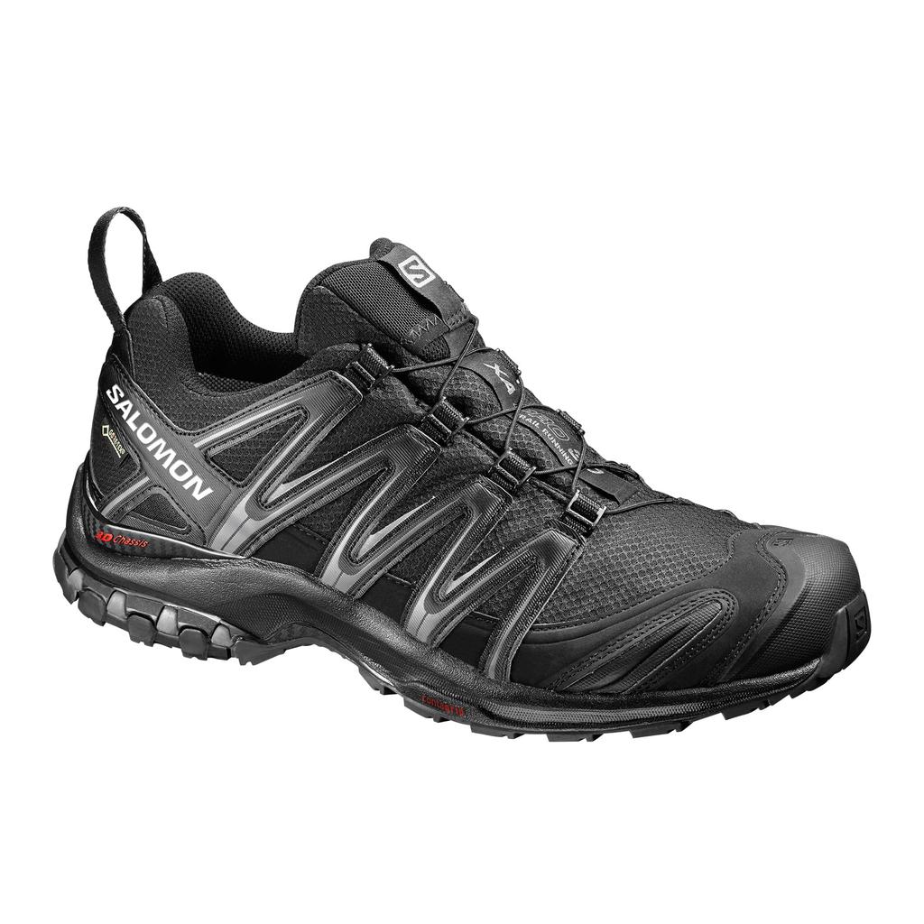 Кроссовки для трейлраннинга XA PRO 3D Pro 3D см [Salomon] GORE-TEX (XA Gore-Tex) Мужской Черный/Черный/Магнитный 31.0