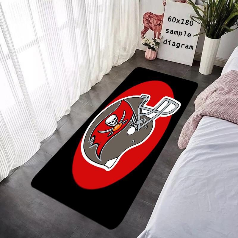 Foot Rug Welcome Floor Mat for Entryway Tampa Bay Buccaneers Bath Hallway Carpet Kitchen Water Absorbed Rugs Fluffy Home Decor