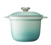 Le Creuset литой эмалированный горшок кокотница каждые 18 прохладная мята газовая духовка IH совместимая японская [Авторизованный продукт]