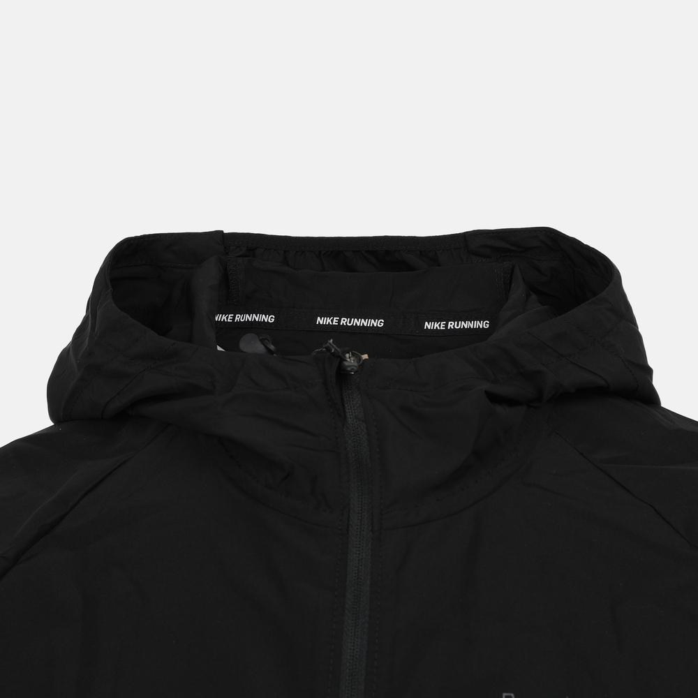 Nike Мужская спортивная куртка с капюшоном и молнией, длинный рукав, защита от УФ, M, IF2164-010