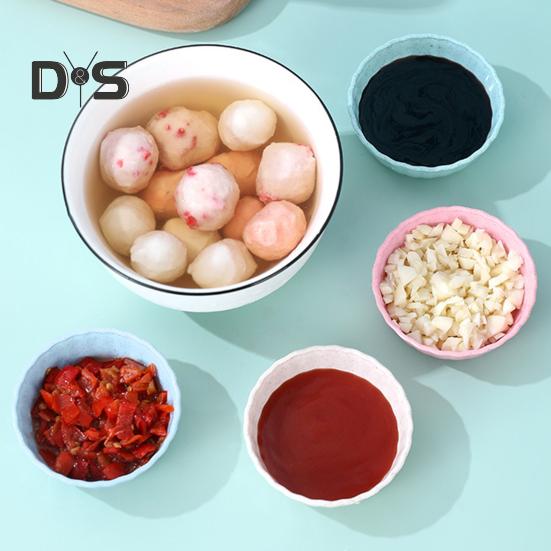 10 шт. удобная тарелка для соуса, штабелируемая практичная тарелка для приправ, сервировочная тарелка для закусок