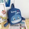 Adorable Animal Print Canvas Backpack For Kids Lightweight Breathable Design