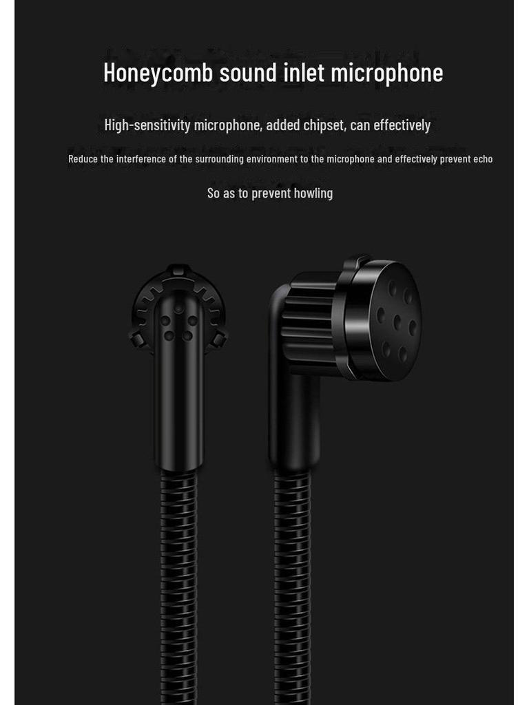 2.4G Wireless Headset with Ear-Hook Microphone and Speaker