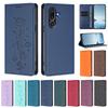 Милый кожаный чехол-книжка с кошкой для Samsung Galaxy M56 M36 M16 M06 M55 M35 M15 M05 M54 M34 M14 M04 Защитный чехол для телефона с RFID
