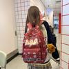 Capitn Capybara Anime Cartoon Nylon Backpack With Breathable Design For School Teens Special Characters Included