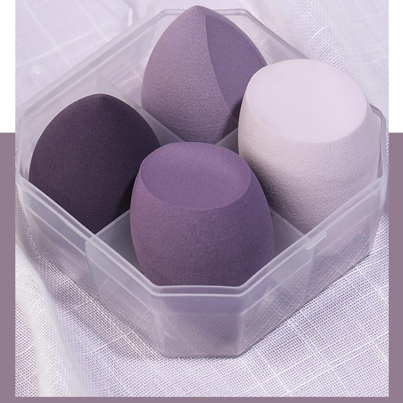 4 шт., блендеры для спонжей для макияжа, спонж для растушевки основы, аппликатор, косметические спонжи, инструменты для макияжа
