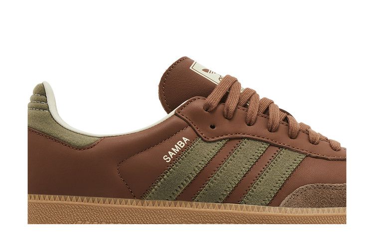 adidas Samba OG Б/у Коричневый Оливковый Страта