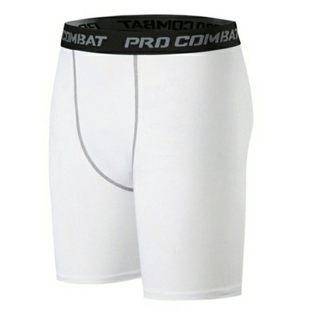 Мужские обтягивающие компрессионные леггинсы с базовым слоем, спортивные шорты для тренажерного зала, фитнеса, тренировок, штаны для бега, колготки, баскетбольные шорты