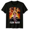Плоть + Кровь (1986) Футболка в стиле кинопостера, ретро 80-х, унисекс