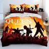 3D Print Freddie Mercury Queen-Rock-Band Bedding Set Duvet Cover Bed Set Quilt Cover Pillowcase Comforter King Queen Size