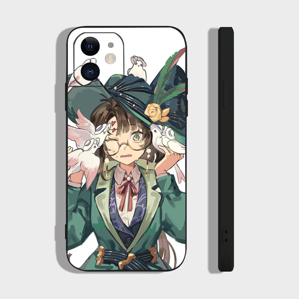 Чехол для телефона Kakania Anime Reverse 1999 для iPhone 17 Air 16 15 14 13 Pro Max 11 12 Черный силиконовый чехол