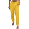 Women  Elastic High Waist Pant Casual Active  Fit Wide Leg Long Pants Trousers With Pockets