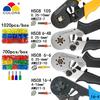 Crimping Tools Pliers Electrical Tubular Terminals Box HSC8 10S 0.25-10mm2  6-4B/6-6 0.25-6mm2