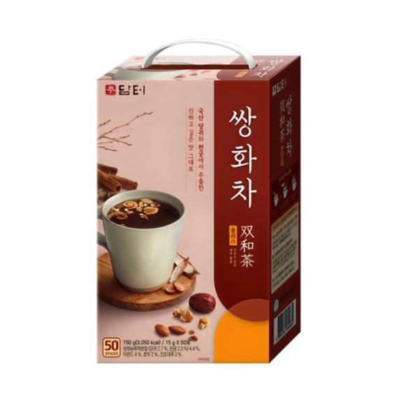 Damtuh Ssanghwa Tea Plus, 15g, 50 Packs