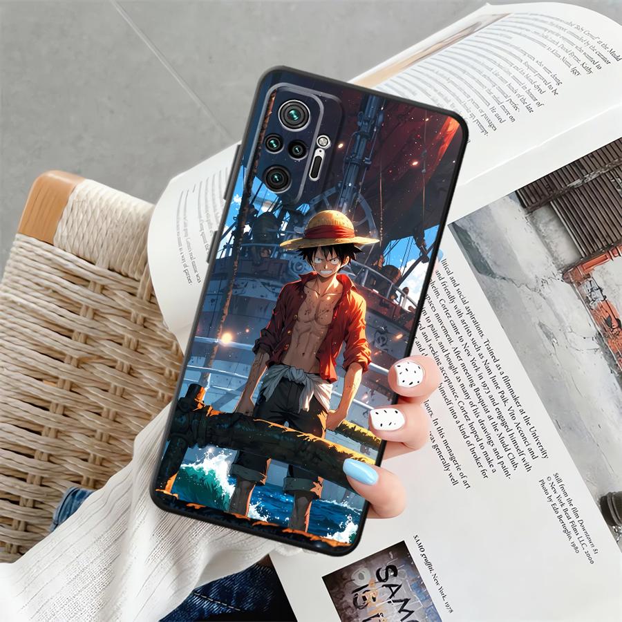 Чехол для телефона Funda для Xiaomi Redmi Note 12S 11S 10 9 8 Pro 11 13 12 Pro Plus 10S 9s One Piece Luffy