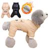 Puppy Overalls Waterproof Boy Dog Jumpsuit Winter Fleece Dog Clothes for Small Dogs Pet Jacket Chihuahua Costume Yorkie Pug Coat