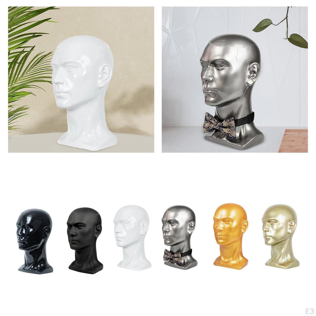 Мужской манекен голова шляпа дисплей стенд косметические аксессуары многофункциональный манекен парик для