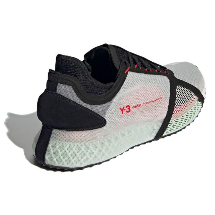 Adidas Кроссовки унисекс Y-3 Runner 4D IOW Bliss Серый Черный Красный FZ4501