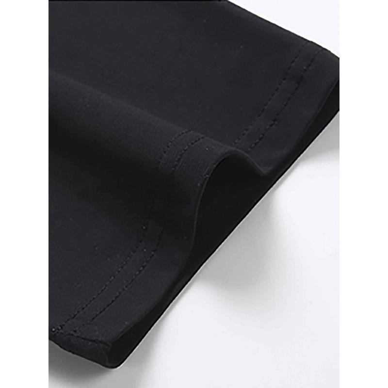 Европейские размеры Мужская готическая футболка в стиле хэви-метал Ice Nine Kill - Футболка с белым черепом и римской цифрой IX, Свободный крой, уличная одежда для концертов,